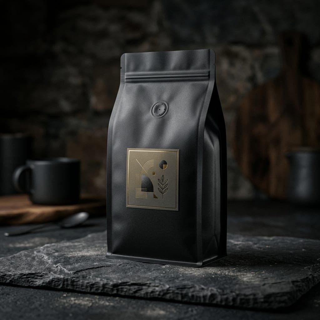 Paquet de café Santos