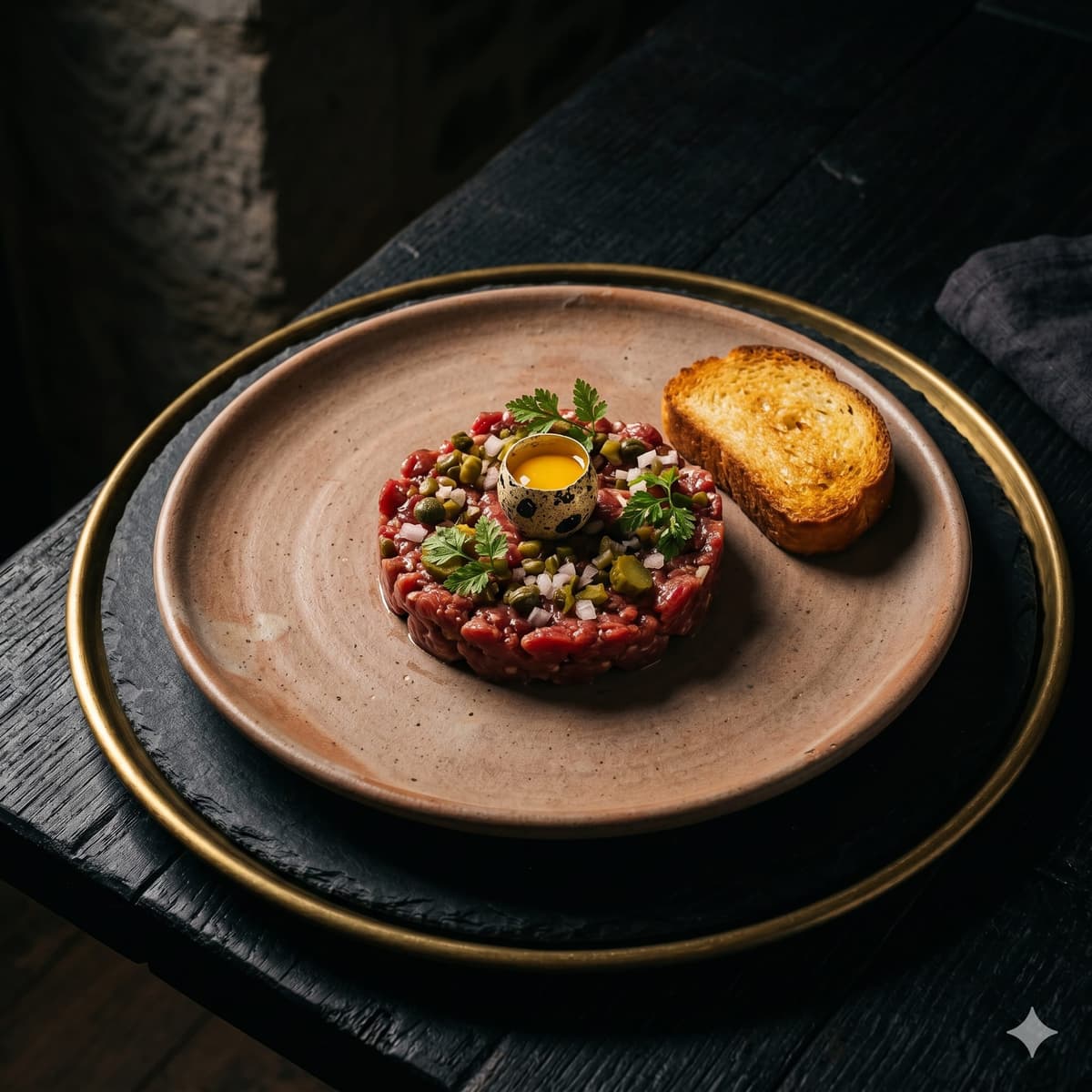Tartare de boeuf normand